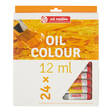 TAC OIL SET 24x12ML, 9020124M - Värit ja maalausaineet Huom! pakkasarat - 001831124 - 1