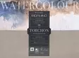 Fabriano Torchon akvarellehäften, grov yta 25 % bomull. Spiralblock med 12 ark, limmade 20. - Papper och block - 006530004 - 1