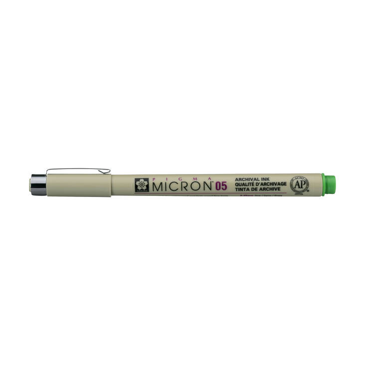 PIGMA MIC.0,45mm 05 FRESH GREEN - Fineliners - 018140064 - 1