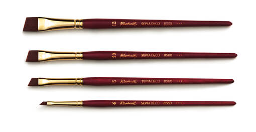 S.8560 SEPIA DECO VIISTO 4 - Siveltimet, palettiveitset, paletit - 005902604 - 1