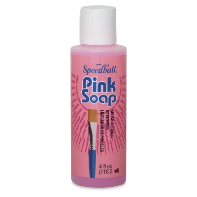 SB FÄRGJORDSSÅPA, PINK SOAP 4 OZ - Penselvård och rengöring - 002600064 - 1