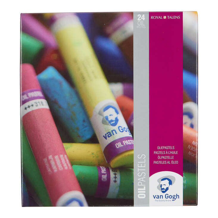 VAN GOGH ÖLJYPASTELLIT RASIA 24 - Kynät, tussikynät, liidut, hiilet - 004119524 - 1