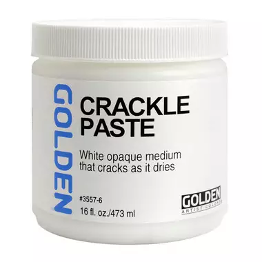 CRACKLE PASTE 473 ML - Akrylfärger målningsmedium Golden - 002500234 - 1