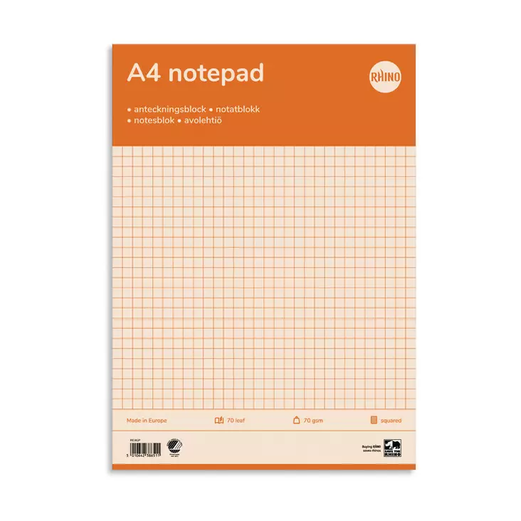 AVOLEHTIÖ A4 7mm RUUDUT - Tarvikkeita toimistoon - 018500304 - 1