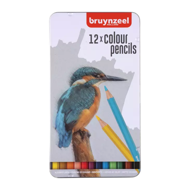 BRUYNZEEL COLOUR PENCIL BIRD 12 SET - Värikynät - 031800004 - 1