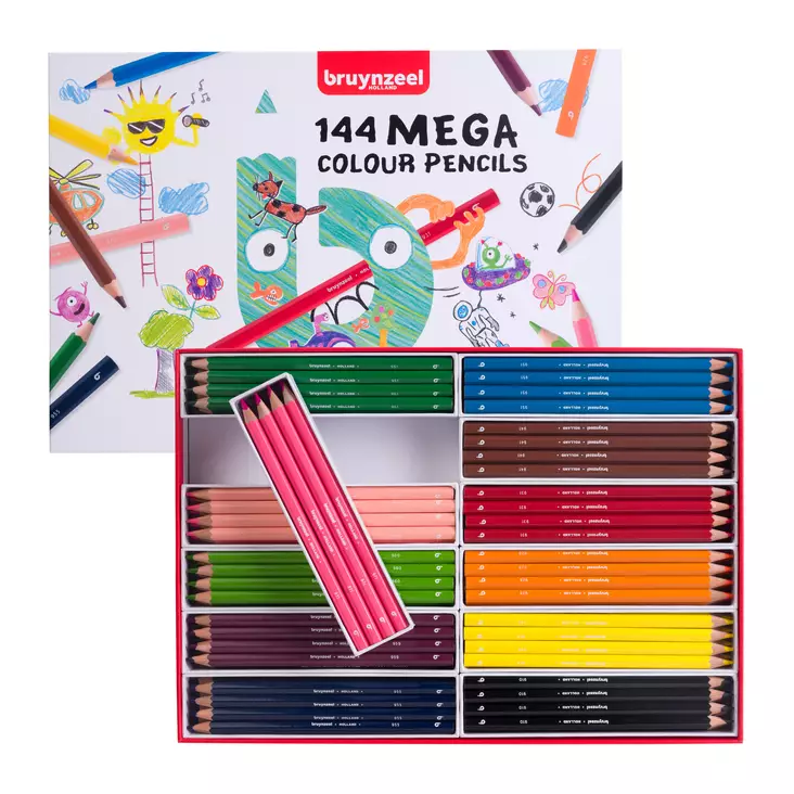 BZL.MEGACOLOR PEN.144 PAHVILAATIKKO - Muut värikynät - 031826004 - 1