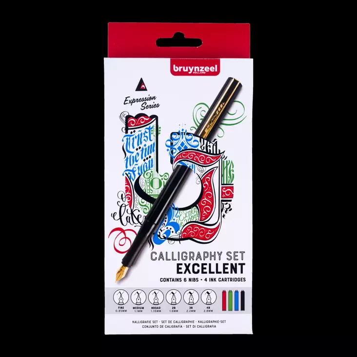 BZL CALLIGRAPHY SET EXCELLENT - Kalligrafia kynät - 031826214 - 1