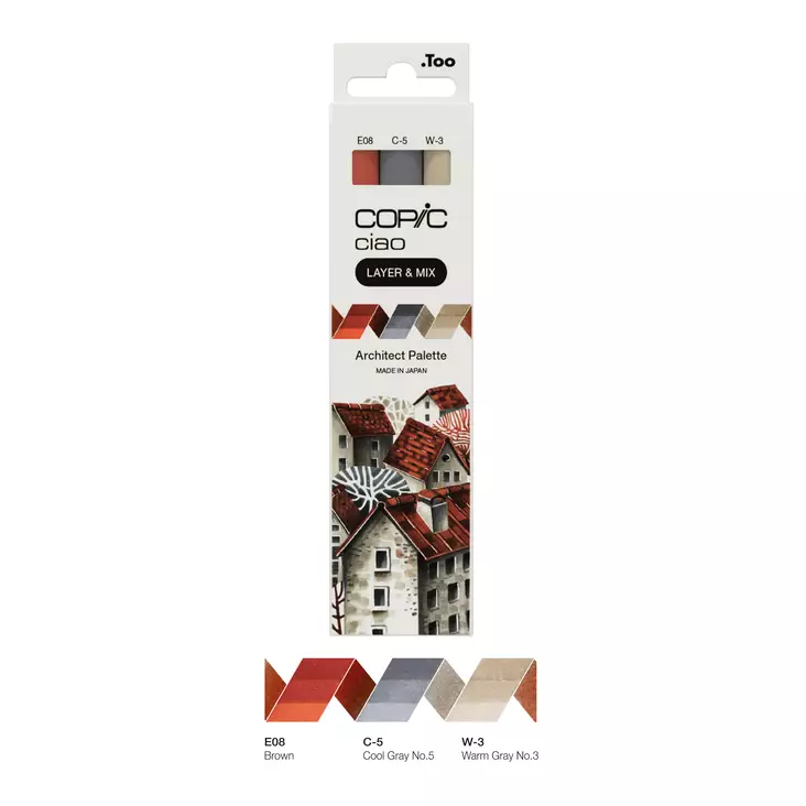 CIAO 3 ARCHITECT PALETTE - Copic Ciao - 027020694 - 1