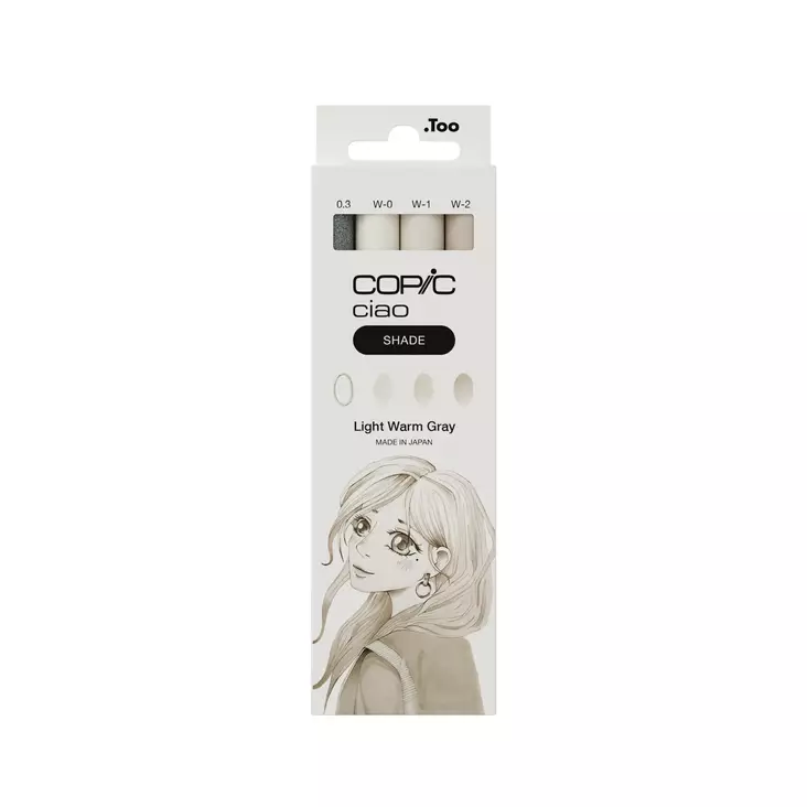 CIAO SHADE 3+1 LIGHT WARM GRAY - Copic Ciao - 027020714 - 1