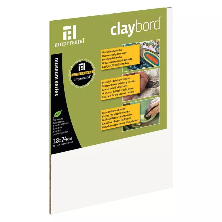 CLAYBORD 3mm 18x24 AMPERSAND - Ampersand - 006931824 - 1