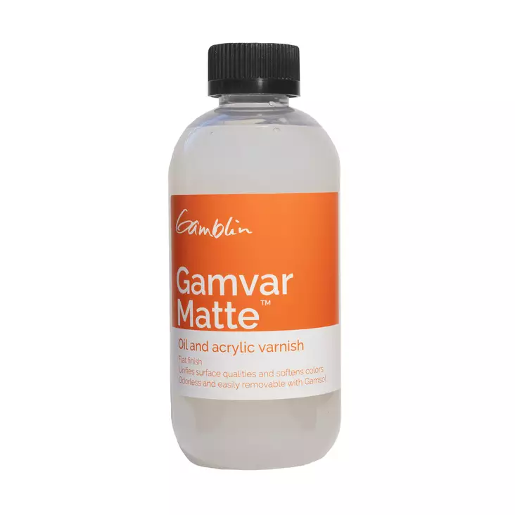 GAMBLIN GAMVAR MATTE 125 ml - Öljyvärien maalausaineet - 002710704 - 1