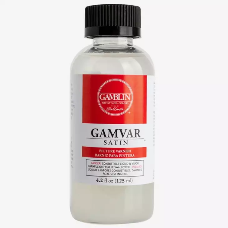 GAMBLIN GAMVAR SATIN 125 ml - Öljyvärien maalausaineet - 002710604 - 1