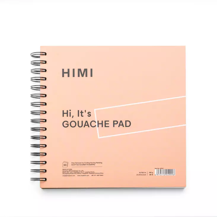 HIMI PINKKI GUASSILEHTIÖ 21,5x21,5cm - Himi - 360008004 - 1