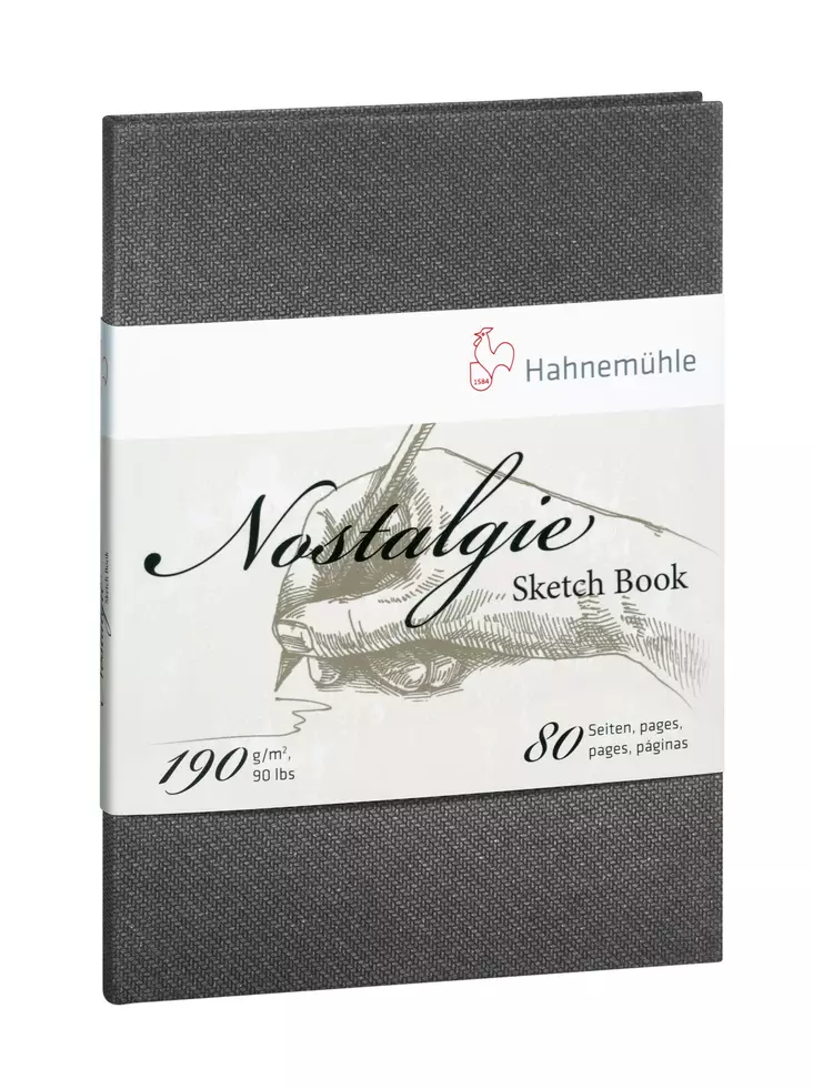 NOSTALGIE SKETCHBOOK 190g A4/40 - Paperit ja lehtiöt - 006701194 - 1