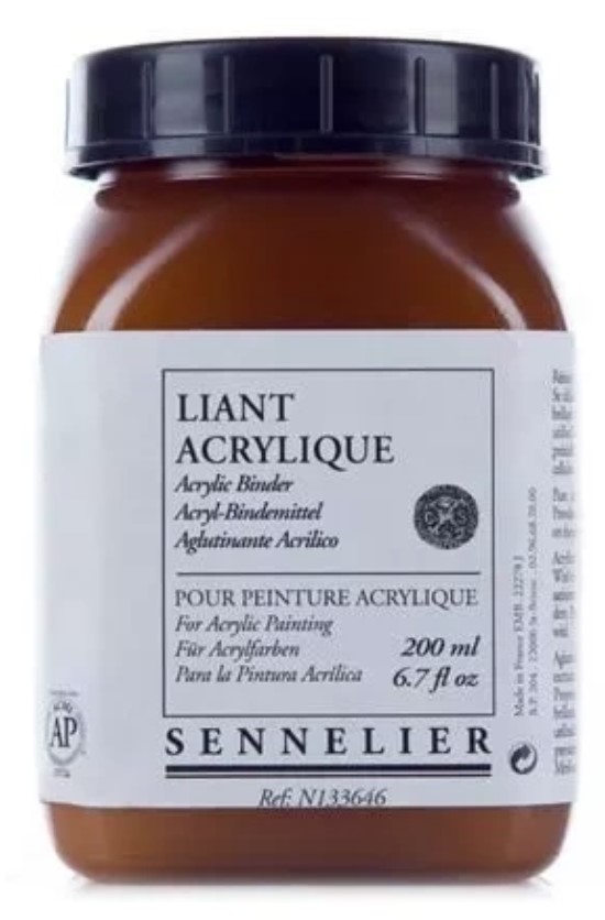 SENNEL. ACRYLIC BINDING 200ml - Akryylivärien maalausaineet - 002120004 - 1