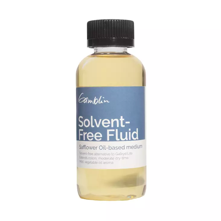 SOLVENT- FREE FLUID MED 125 ml - Öljyvärien maalausaineet - 002702604 - 1