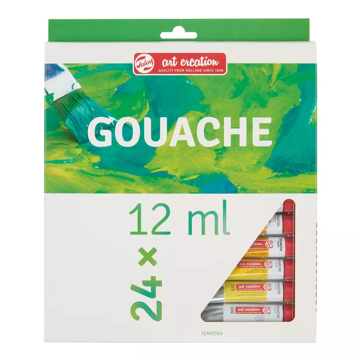 TAC GUASSI SET 24X12ML - Färger och målningsmaterial - 003507004 - 1