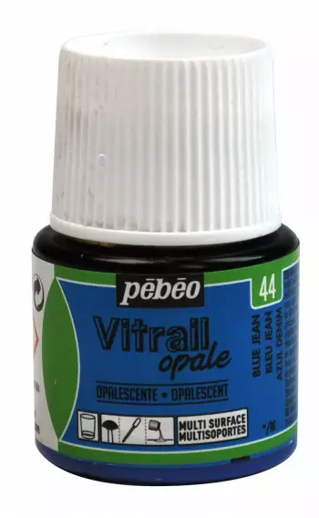 VITRAIL OPALE 45 ML BLUE JEANS - Värit ja maalausaineet Huom! pakkasarat - 350050044 - 1