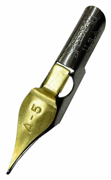 SB A5 RUNDKLINGA - Kalligrafiaknivar och skaft - 010103005 - 1