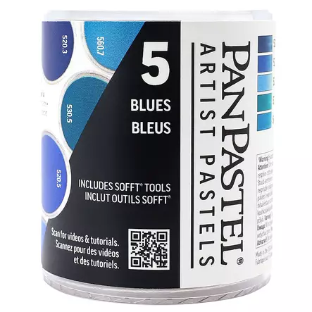 PANPASTEL BLUES (5) - Kynät, tussikynät, liidut, hiilet - 004210055 - 2