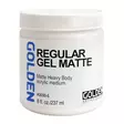 REGULAR GEL MATTE 237 ML - Akrylfärger målningsmedium Golden - 002500045 - 1