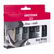 AAC SET 6x20ml GRÅ BLANDNING - Färger och målningsmaterial - 003154015 - 3