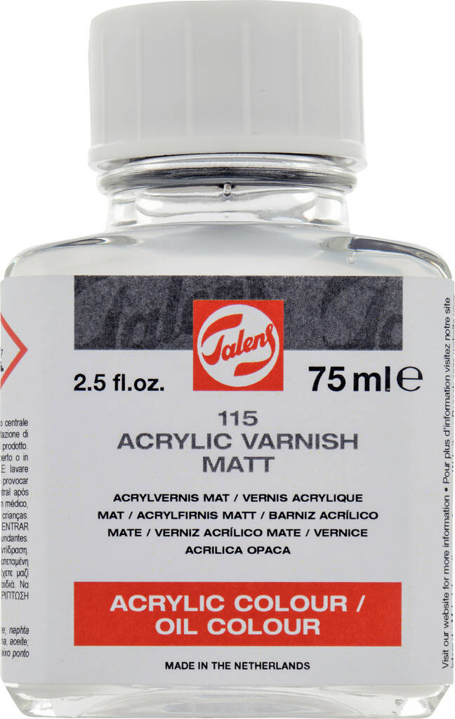 AKRYLVERNIS MATTA 115, 75ml - Akrylfärgerna målningsmedia - 002607515 - 1