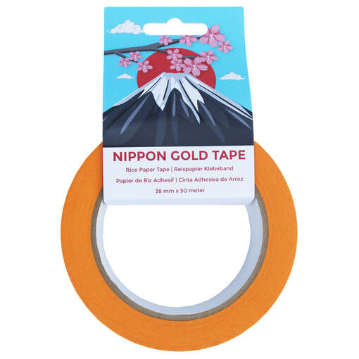 NIPPON GOLD TAPE 38mm*50m - Liimat ja liimapaperit - 018401695 - 1