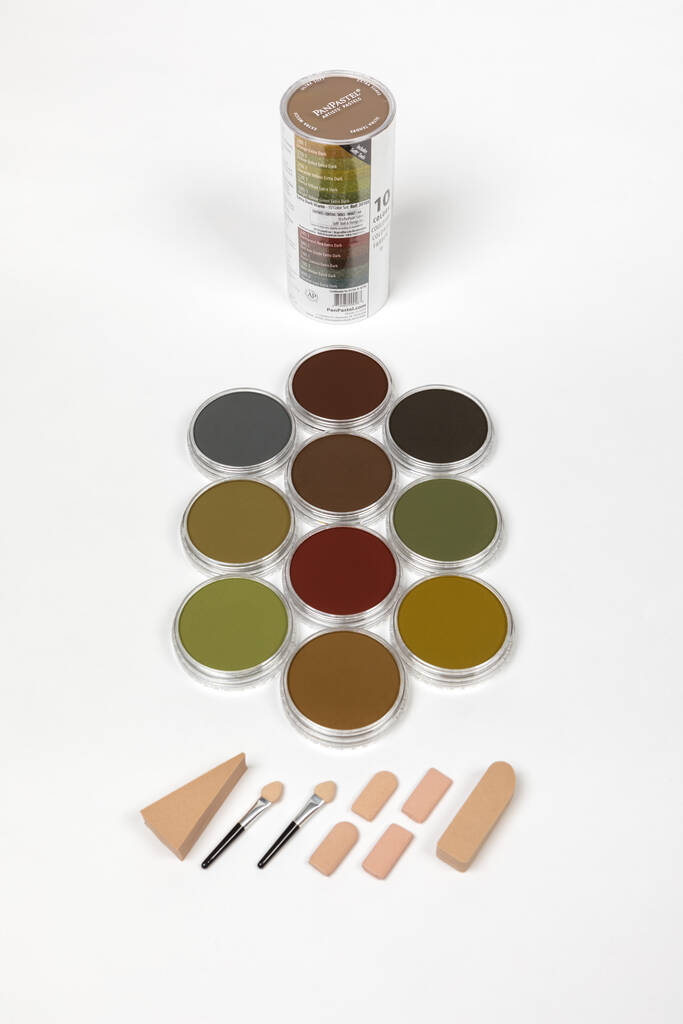 PANPASTEL EXTRA DARKS (10) Poistuva - Kynät, tussikynät, liidut, hiilet - 004210105 - 1