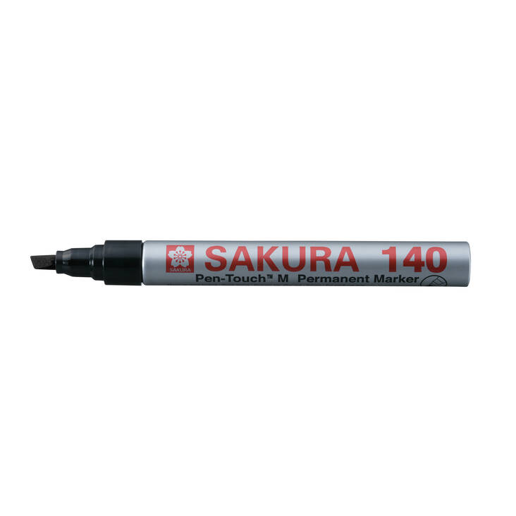 PEN-TOUCH 140 MUSTAviisto - Sakura Industrial -ammattilaiskäyttöön. - 018140135 - 1