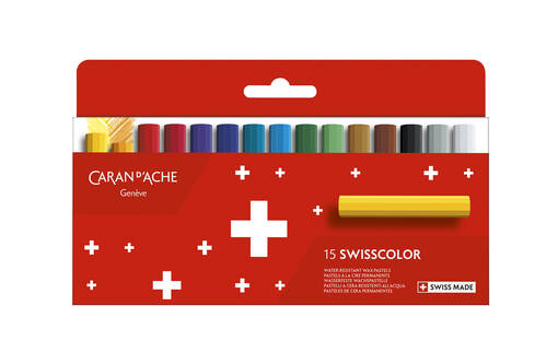 SWISSCOLOR VAHALIIDUT PERMANENT 15 x ½ - Kynät, tussikynät, liidut, hiilet - 328570715 - 1