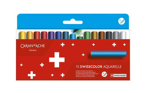 SWISSCOLOR VAHALIIDUT VESILIUK.15 x ½ - Kynät, tussikynät, liidut, hiilet - 328575715 - 1