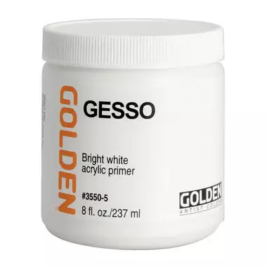 GESSO 237 ML - Akryylivärien maalausaineet Golden - 002500185 - 1