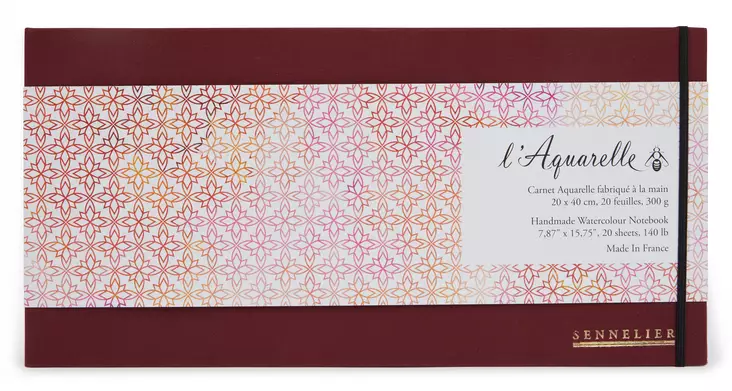 SENNELIER AKV.KIRJA 20x40cm 300g - Skissböcker - 006713965 - 1