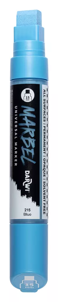MARBEL MARKER 15MM BLUE 215 - Akryylitussit - 028615215 - 1