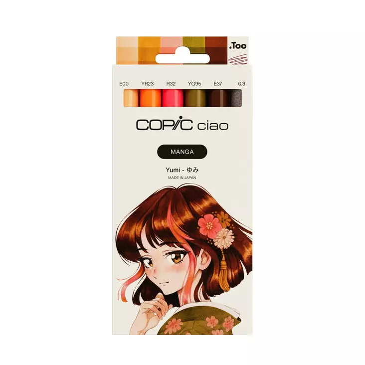 CIAO MANGA SET 6 YUMI - Copic Ciao - 027025595 - 1