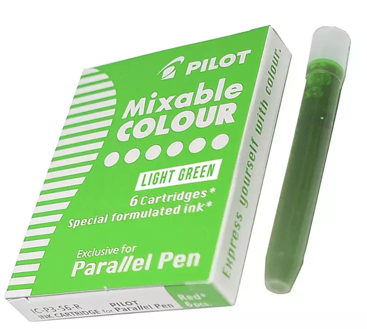 PARALLEL PATRUUNAT 6 VAALEA VIHREÄ - Musteet ja tussit - 023000375 - 1