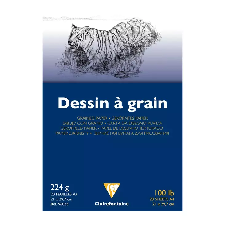 TECKNINGSBLOCK 224g, A4 DESSIN - Ritpapperblock - 006570775 - 1