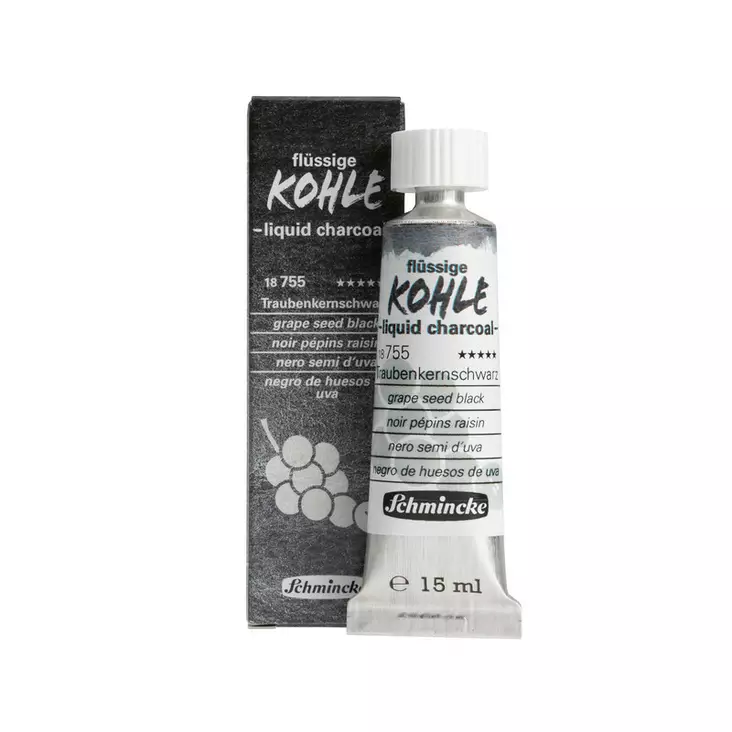 Schmincke flytande kol 15 ml - Kol och grafit - 003224945 - 1
