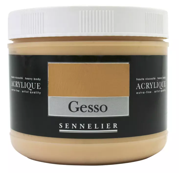 SEN.YELLOW OCHRE GESSO - Akryylivärien maalausaineet - 002300095 - 1