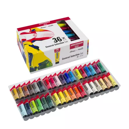 AAC SET 36x20ml GENERAL - Värit ja maalausaineet - 003154036 - 2
