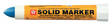 SAKURA SOLID MARKER BLUE low - Sakura Industrial -ammattilaiskäyttöön. - 031403036 - 1