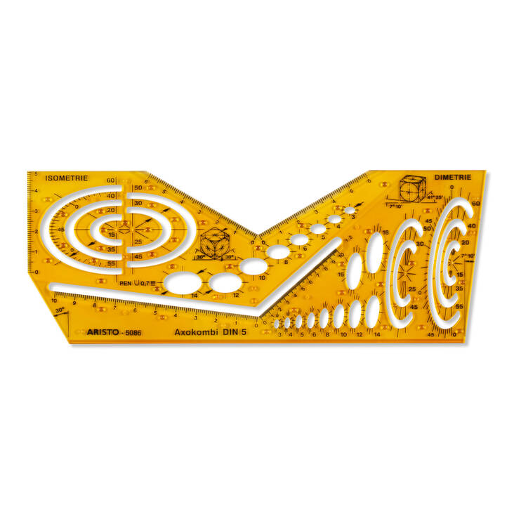 AKSOMETRIMALLINE AR5086 - Tarvikkeet piirtäjille ja taiteilijalle - 016315086 - 1