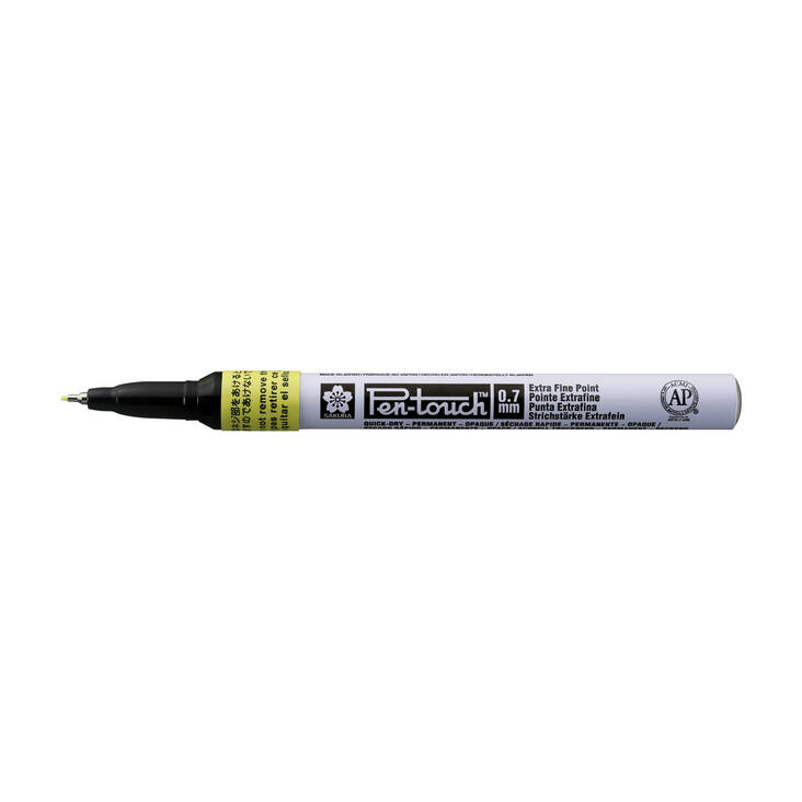 PEN-TOUCH EF FLUO YELLOW - Sakura Industrial -ammattilaiskäyttöön. - 018140216 - 1
