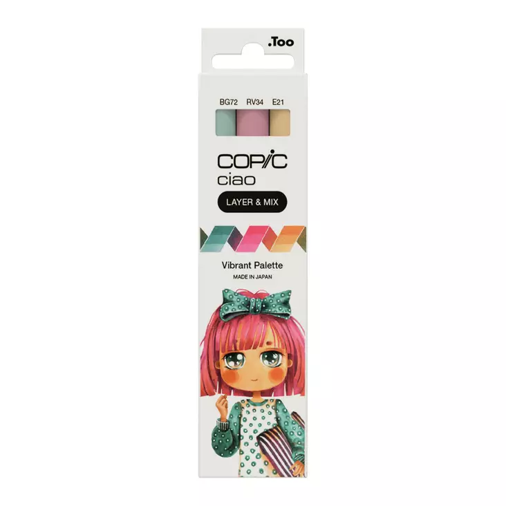 CIAO 3 VIBRANT PALETTE - Copic Ciao - 027020686 - 4