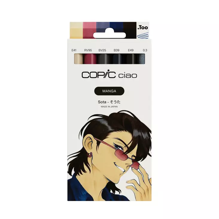 CIAO MANGA SET 6 SOUTA - Copic Ciao - 027025596 - 1