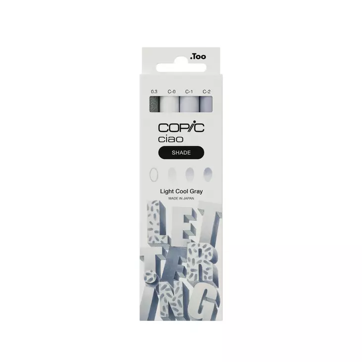 CIAO SHADE 3+1 LIGHT COOL GRAY - Copic Ciao - 027020716 - 1
