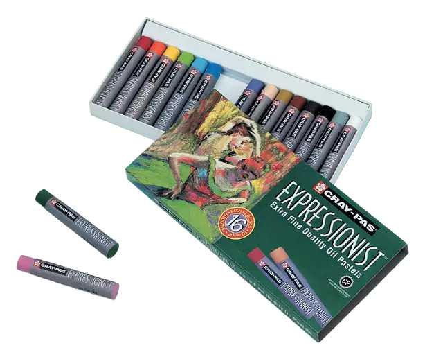 CRAY-PAS EXPRESSIONIST XLP16 OIL PASTEL - Kynät, tussikynät, liidut, hiilet - 004119716 - 1