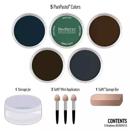 PANPASTEL SHADOWS (5) - Kynät, tussikynät, liidut, hiilet - 004210057 - 1