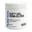 SOFT GEL SEMI-GLOSS 237 ML - Akrylfärger målningsmedium Golden - 002500017 - 1